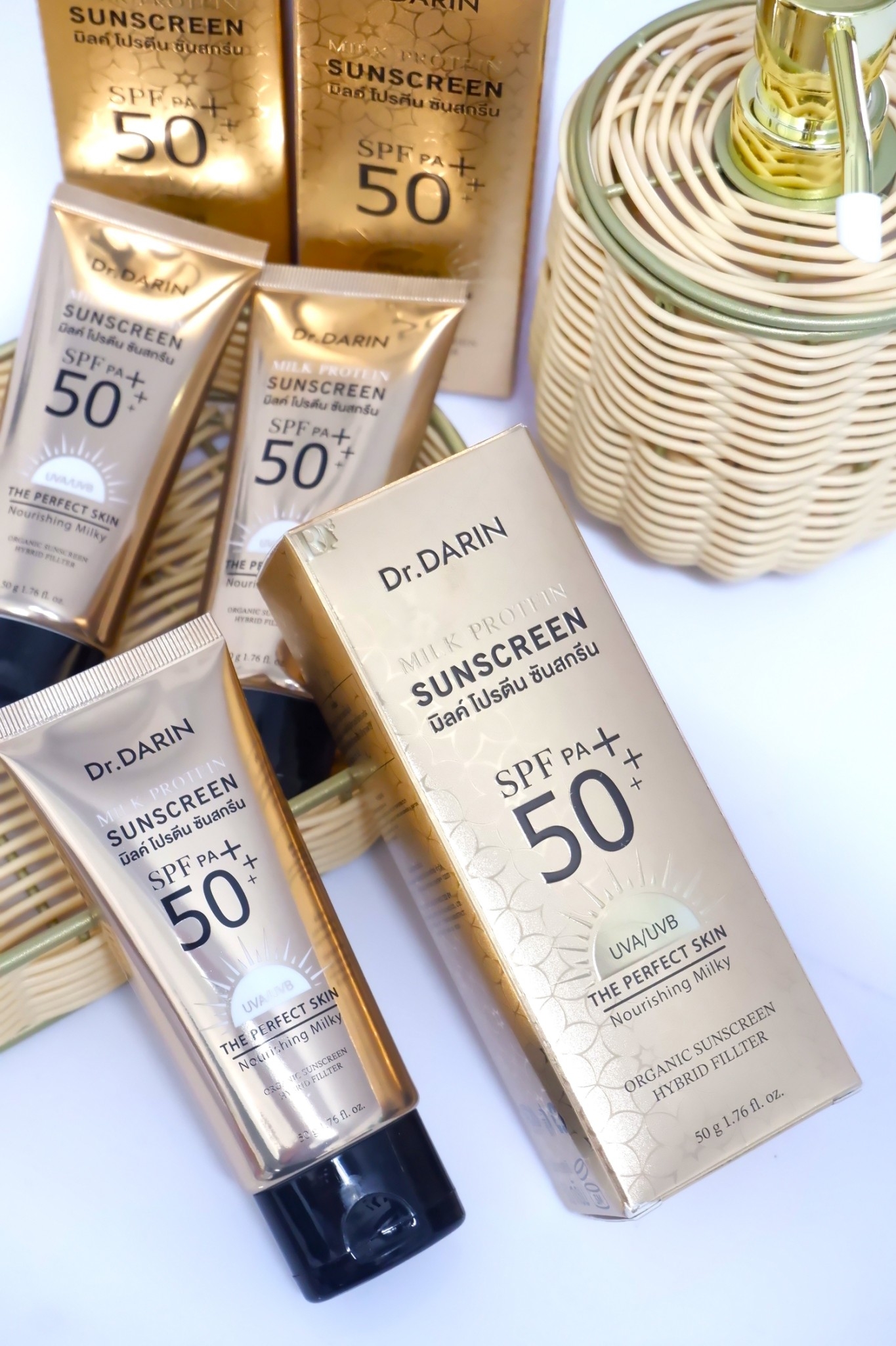 Milk Protien Sunscreen product des 3